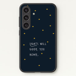 Lights Will Guide You Home Galaxy S24FE Case