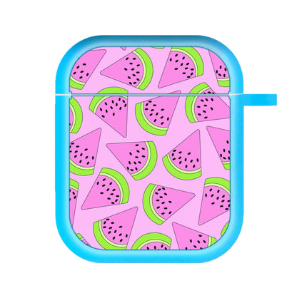 Pink Watermelon Pattern - Summer AirPods Case