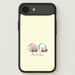 Cute Christmas Marshmellow Plushies iPhone 17 Air Case