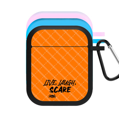 Live Laugh Scare AirPods Case