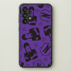Wednesday Pattern Galaxy A13 Case