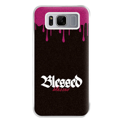 Glitter Blessed Galaxy S8 Plus Case