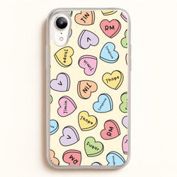 K-Pop Band Members Love Hearts Pattern iPhone XR Case