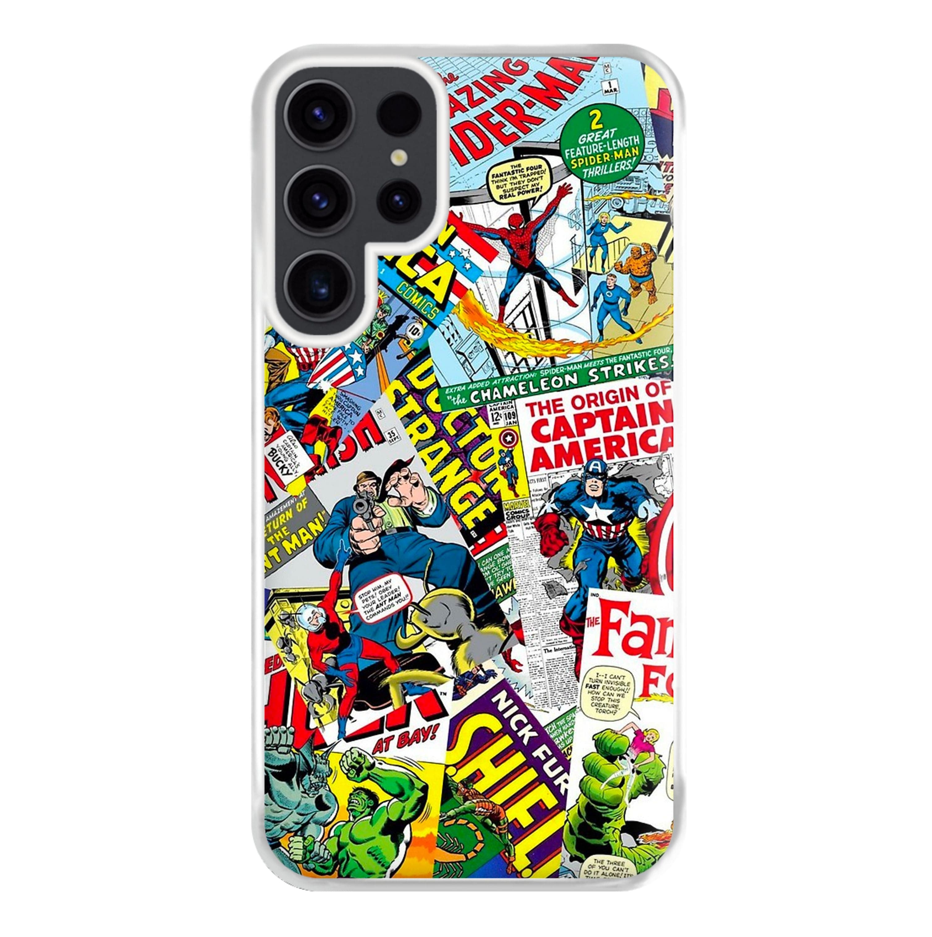 Superhero Comic Comics Pattern Phone Case