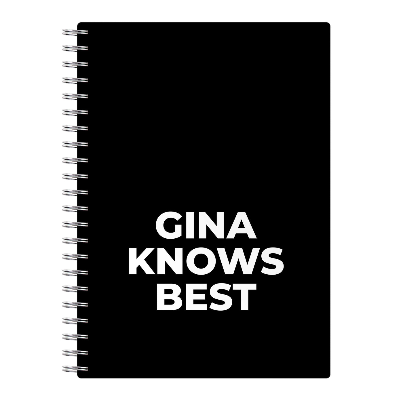 Gina Knows Best - Brooklyn Nine-Nine Notebook