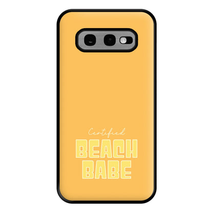 Certified Beach Babe Galaxy S10e Case