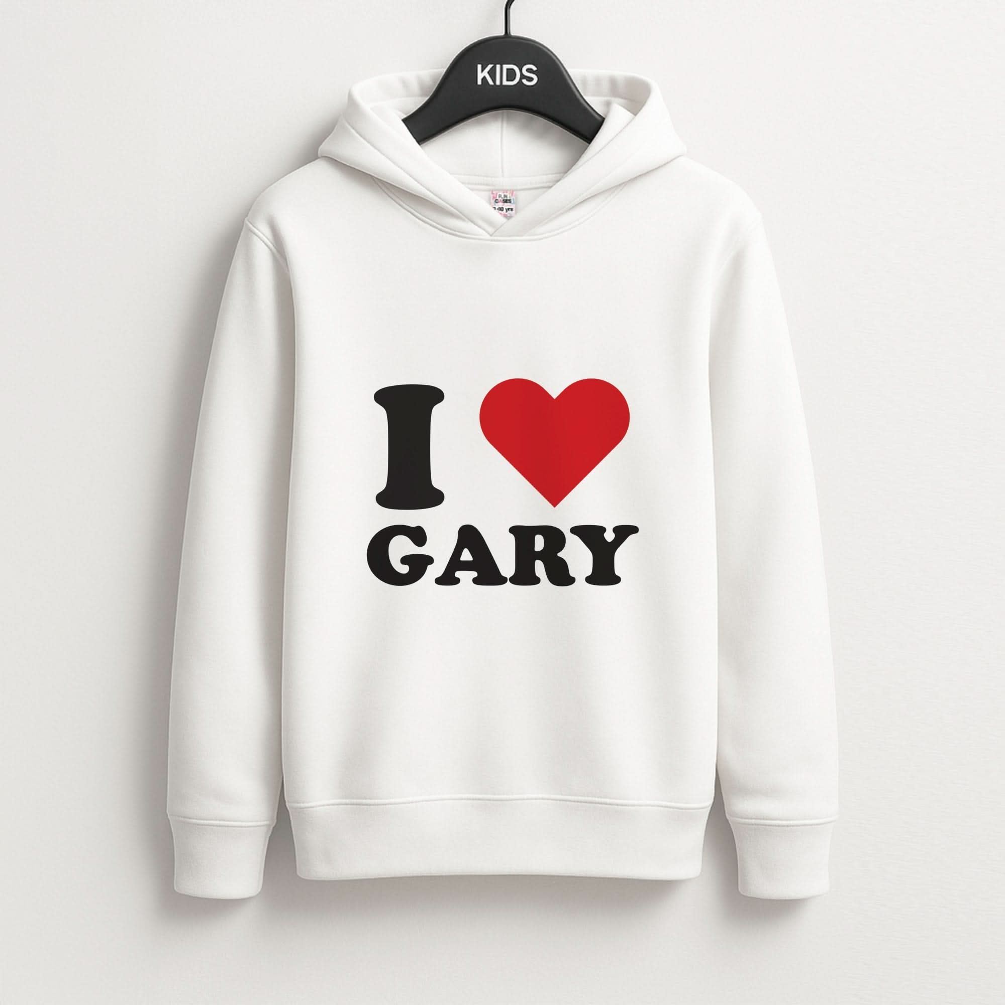 I Love Gary Kids Hoodie