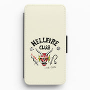 Torn Hellfire Club Flip / Wallet Phone Case 1