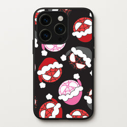 Spider Heroes Christmas Pattern iPhone 15 Pro Case