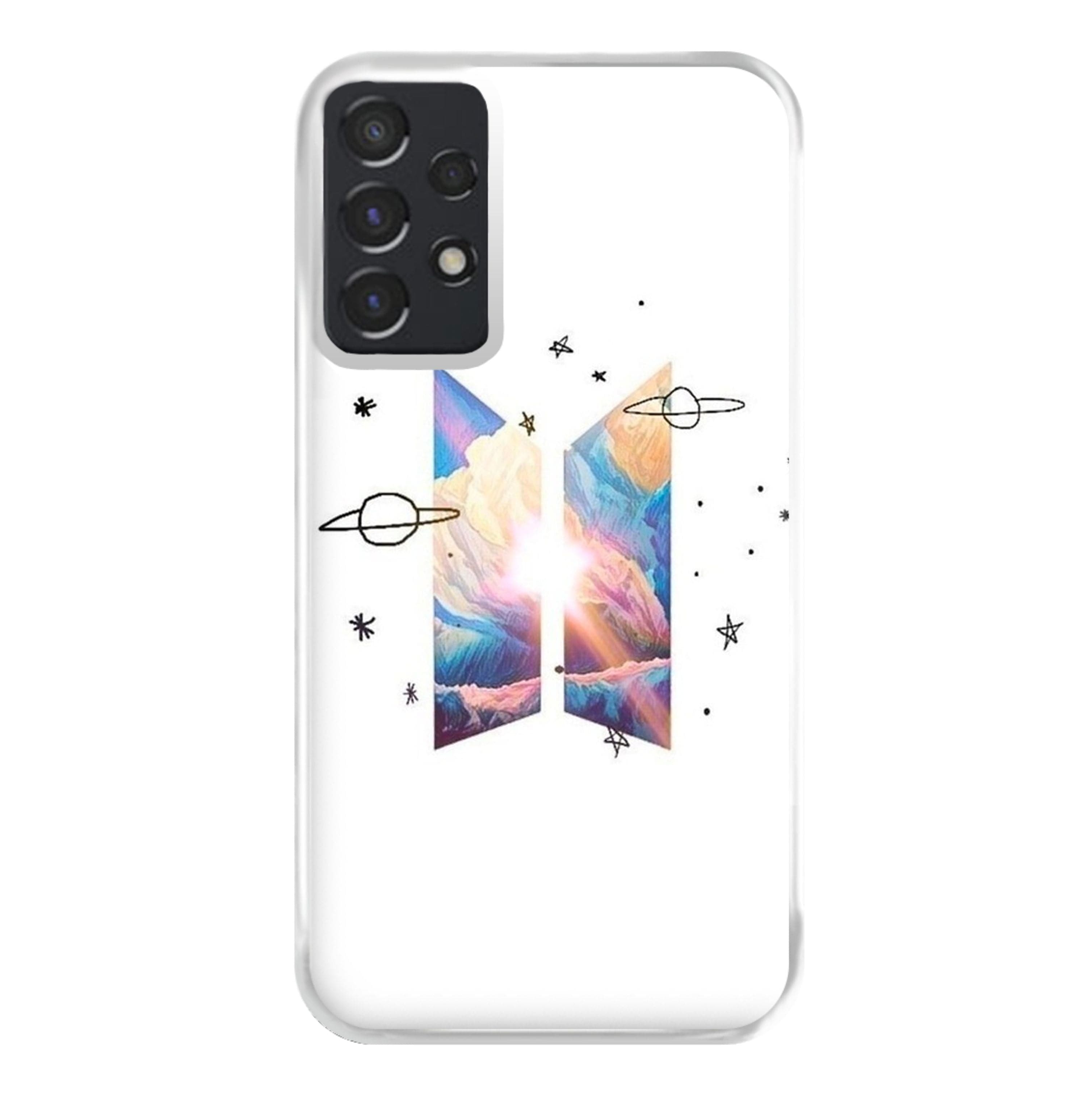 Space K-Pop Band Logo Phone Case