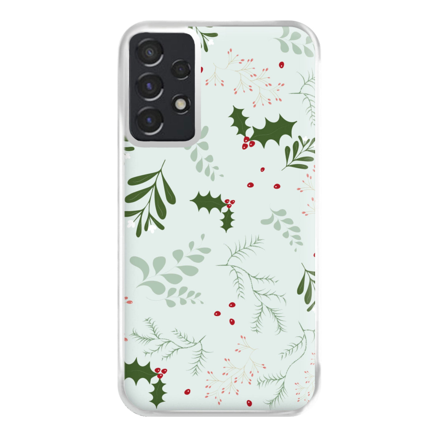 Christmas Floral Pattern Phone Case