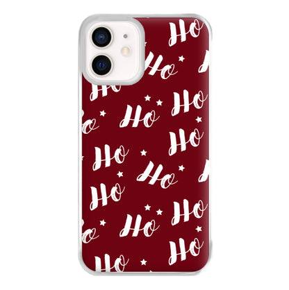 Ho Ho Ho Christmas Pattern Phone Case