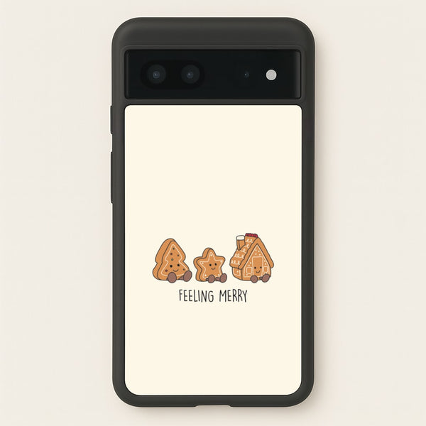 Gingerbread Plushies Quote Google Pixel 7 Case