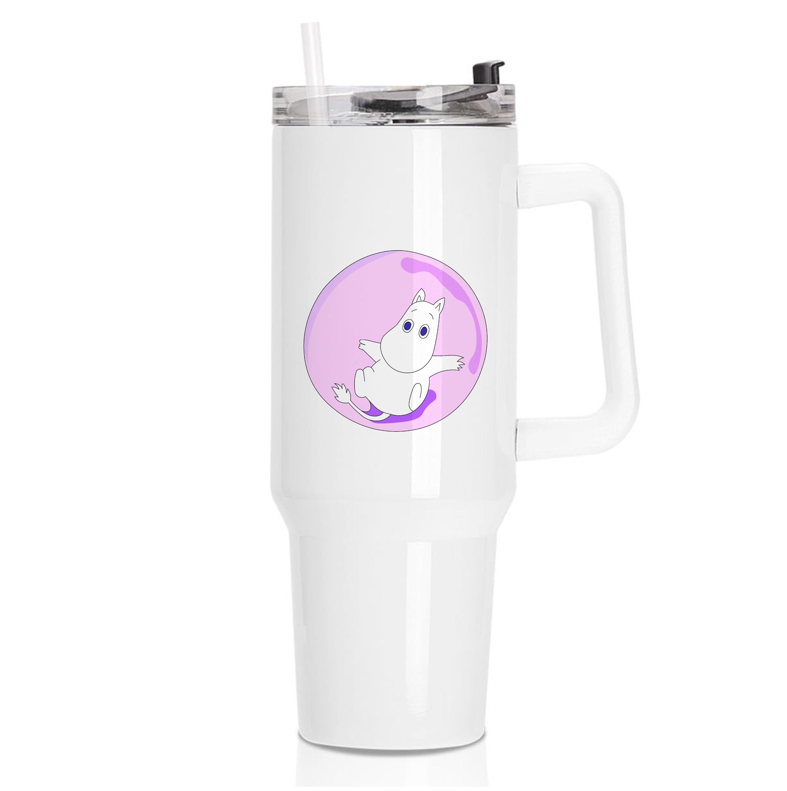 Moomin In A Pink Bubble  Tumbler