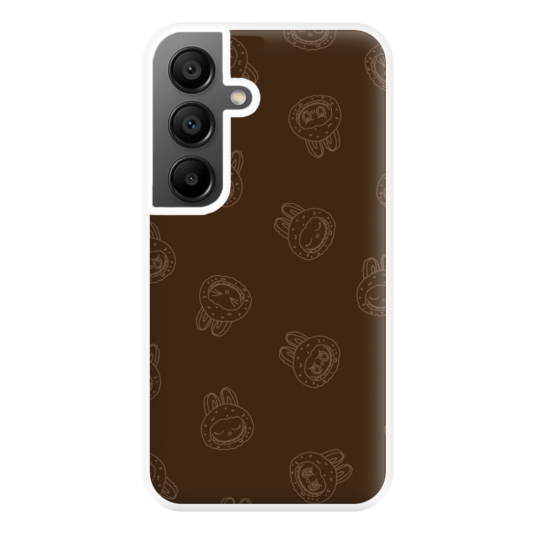 Monsters Outline Pattern I Galaxy A56 Case