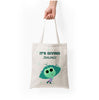 Everything but cases Tote Bags