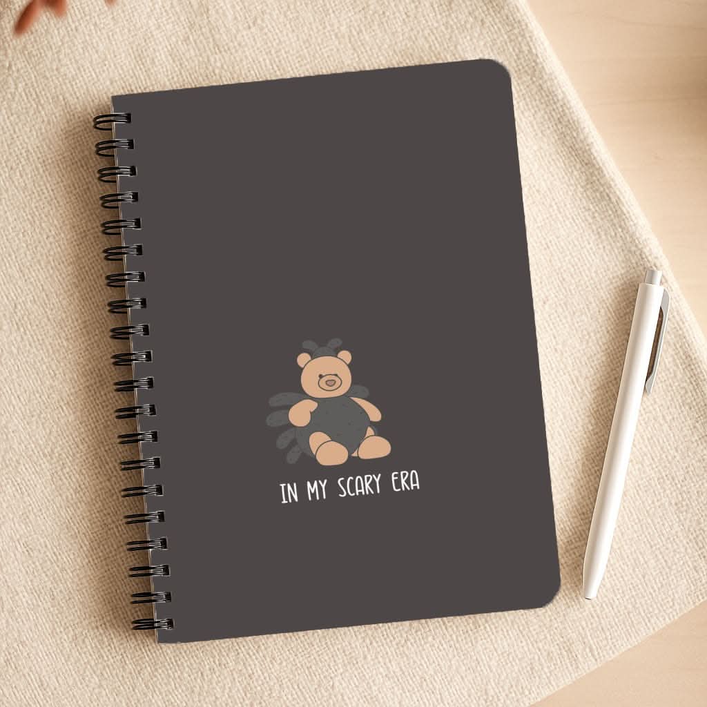 In My Scary Era Bear - Halloween Notepad