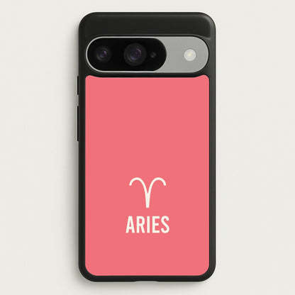 Aries Pastel Zodiac Google Pixel 10 / 10 Pro Case