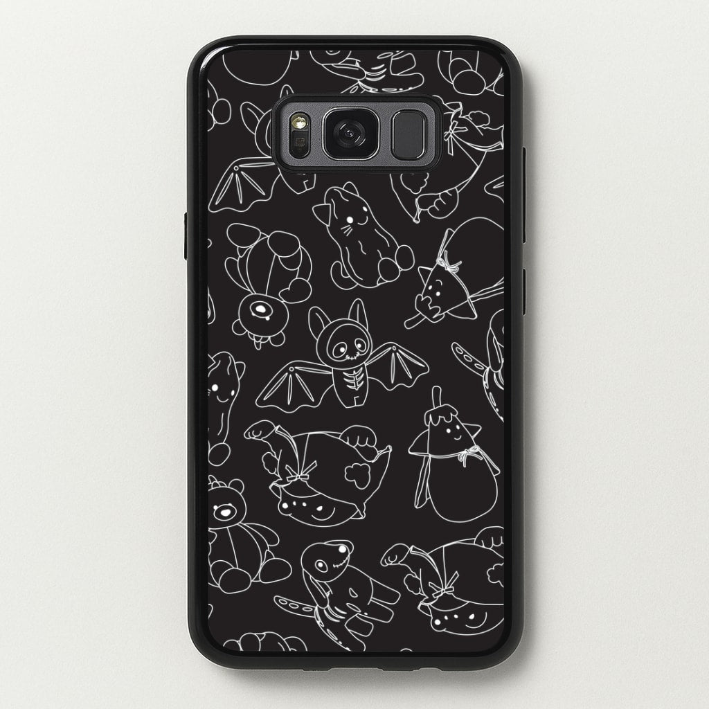 Halloween Plushies Pattern II - Halloween Galaxy S8 Case