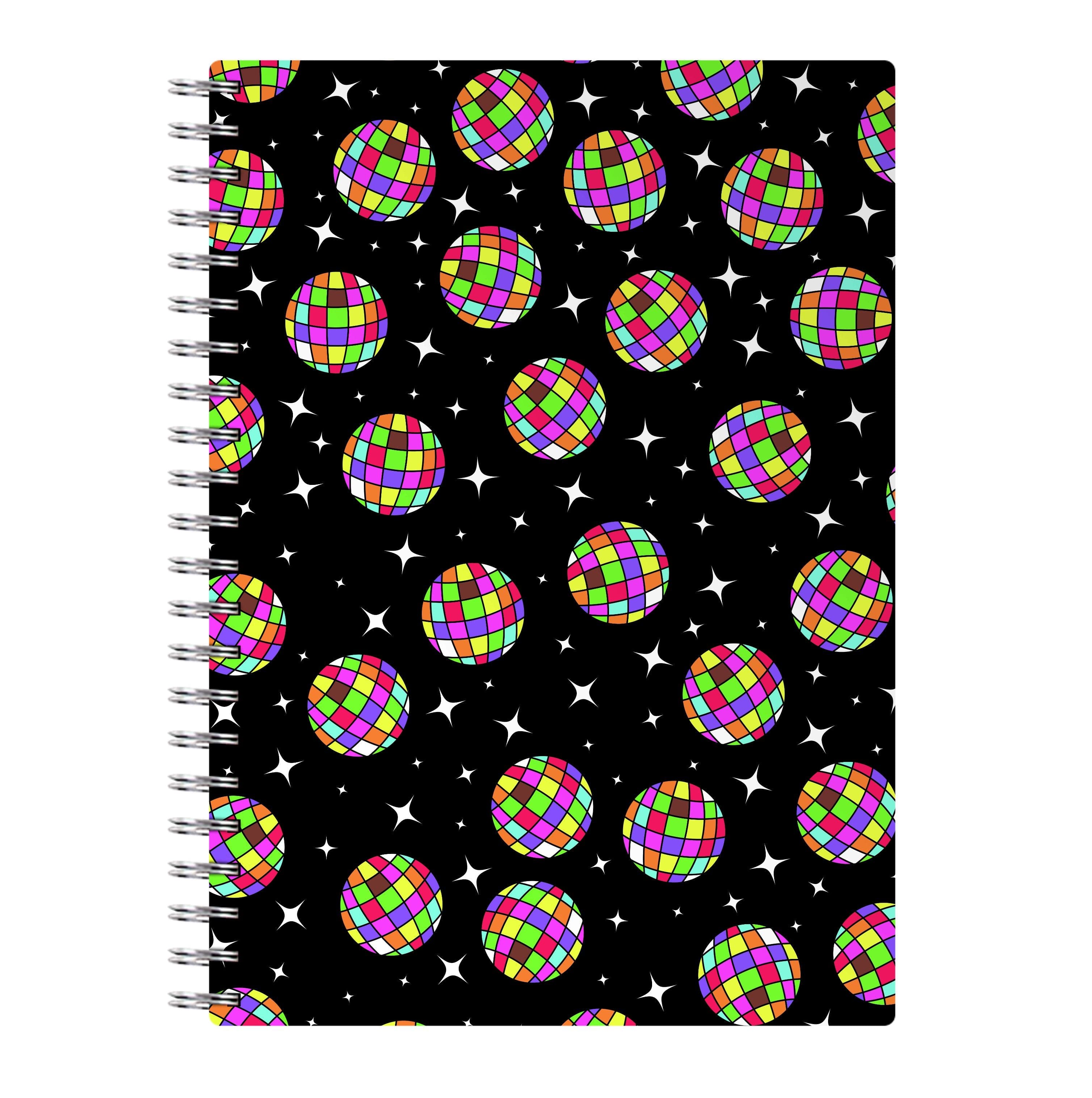 Rainbow Discoballs Notebook