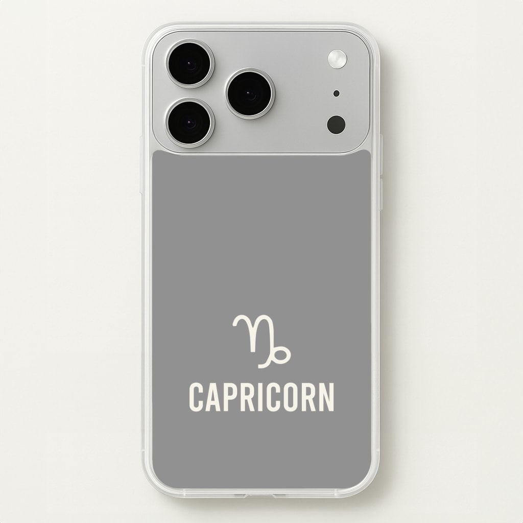 Capricorn Pastel Zodiac iPhone 17 Pro Case