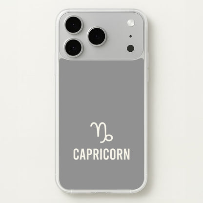 Capricorn Pastel Zodiac iPhone 17 Pro Case