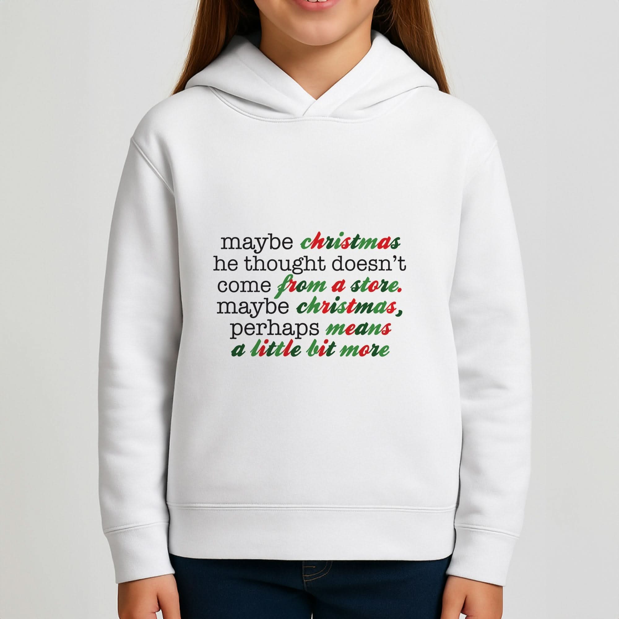 Green Creature Quote Girls Hoodie