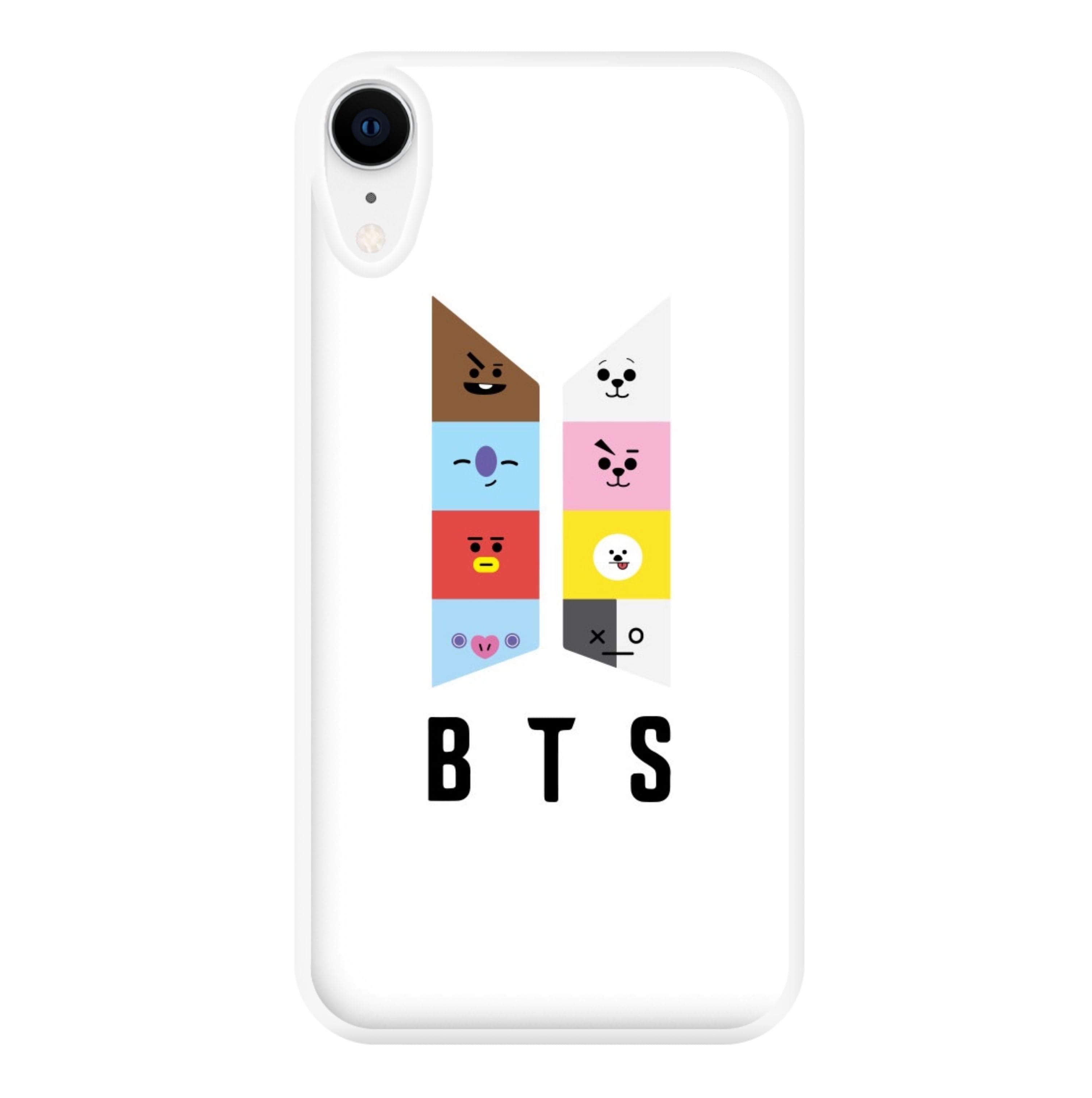 BT21 K-Pop Band Logo Phone Case