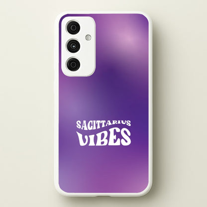 Sagittarius Vibes Gradient Zodiac Galaxy A55 Case