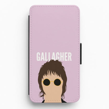 Rock Band Member Purple Flip / Wallet Phone Case