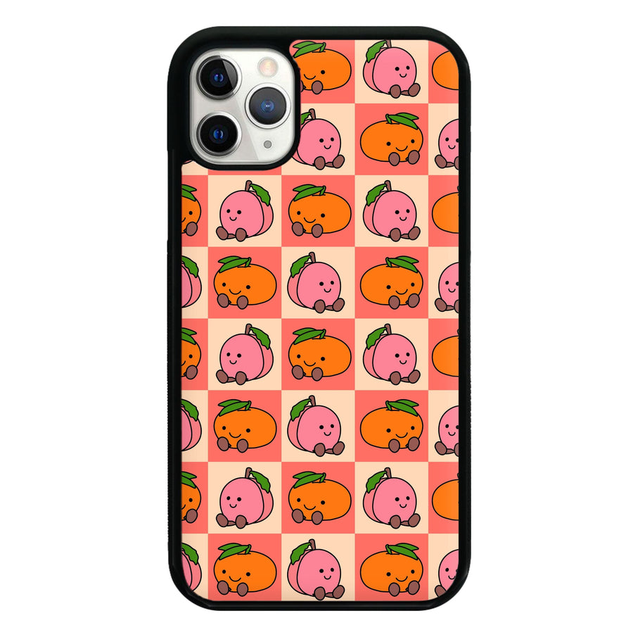 Oranges And Peaches - Plushy Phone Case