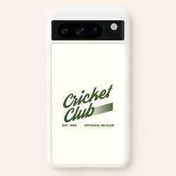 Official Cricket Club Google Pixel 8 Pro Case