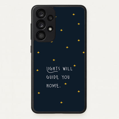 Lights Will Guide You Home Galaxy A33 Case