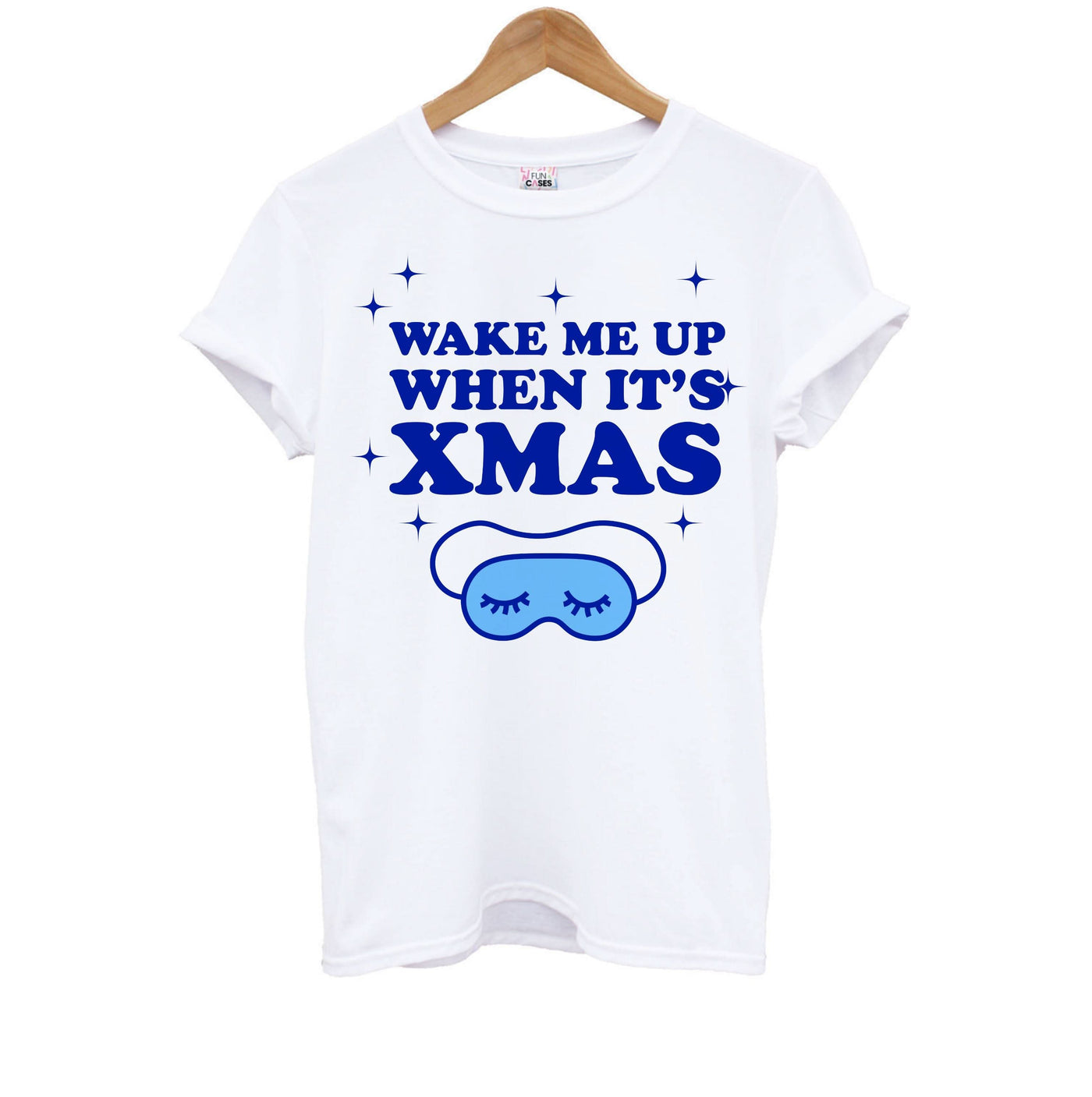 Wake Me Up When Its Xmas Kids T-Shirt