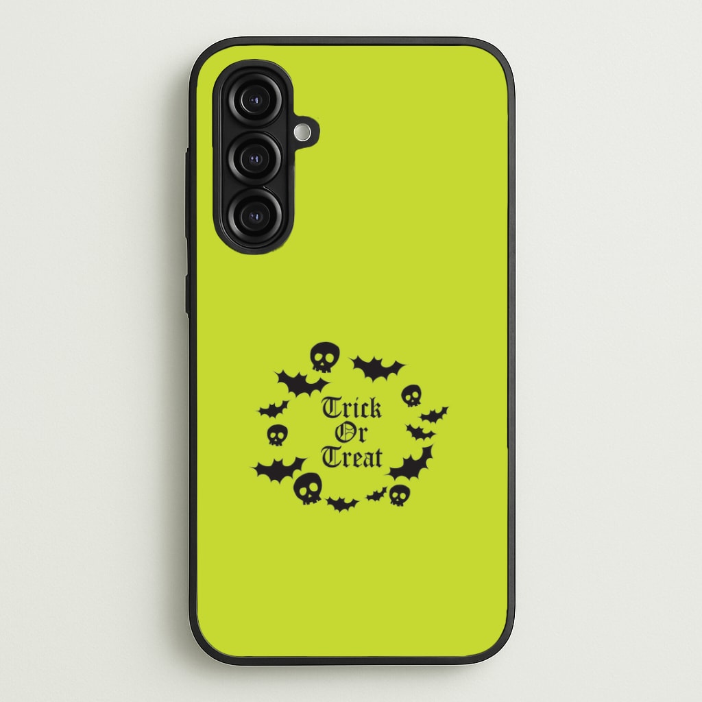 Trick Or Treat Wreath Galaxy A16 Case