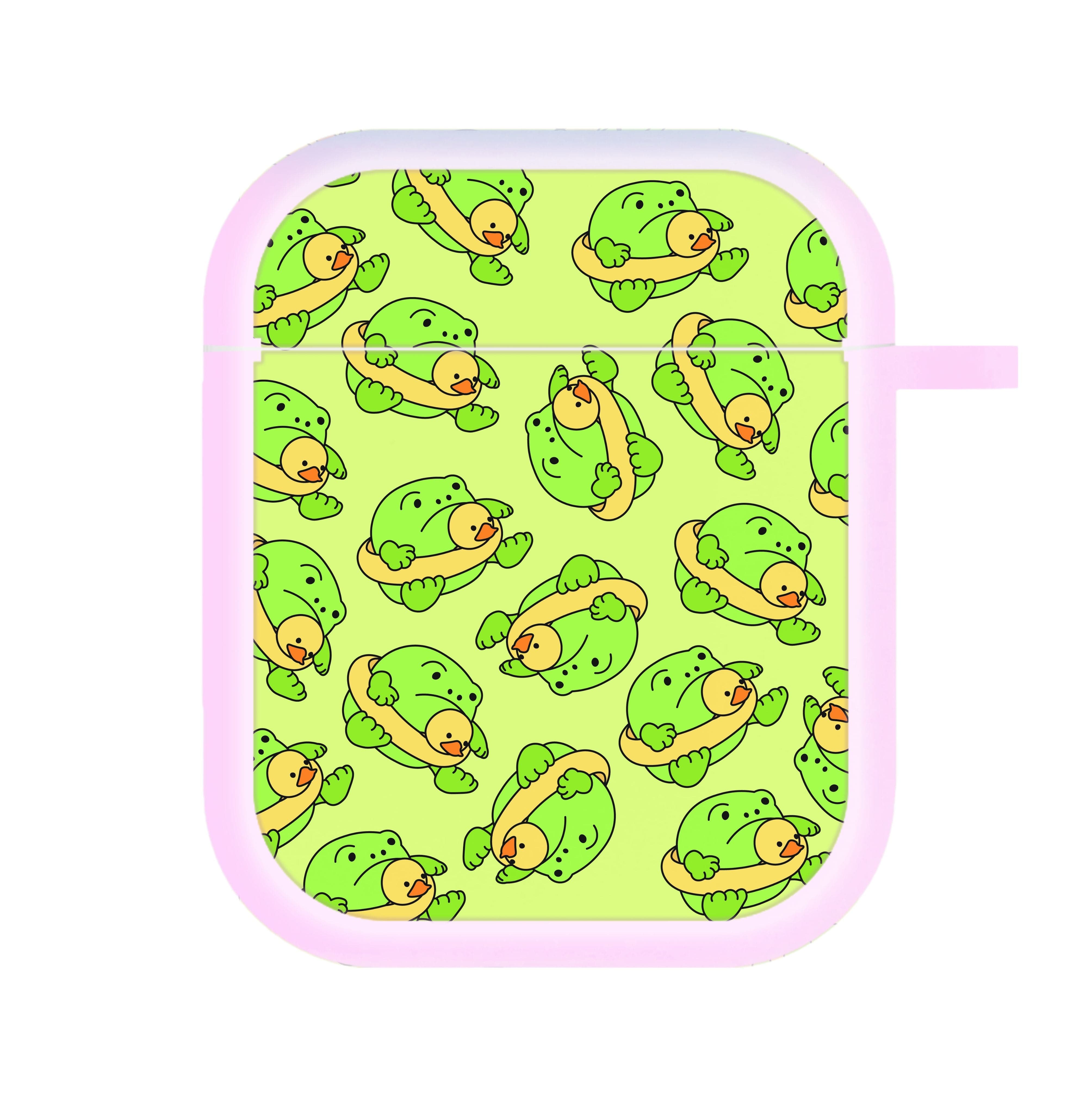 Frog Pattern - Plushy AirPods Case