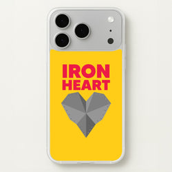 Metal Heart iPhone 17 Pro Case
