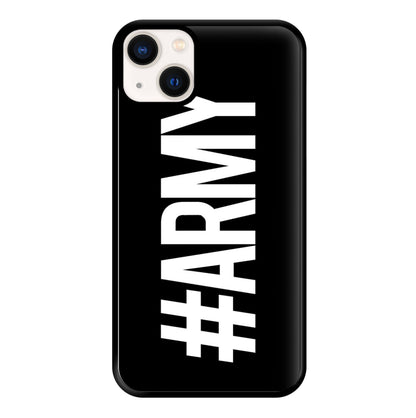 Hashtag Army - K Pop Phone Case