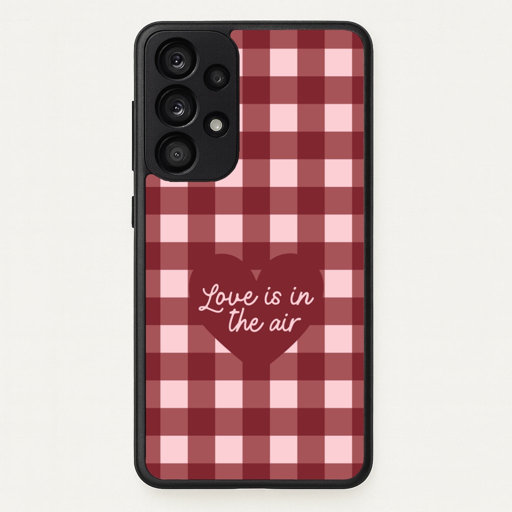 Love Is In The Air Galaxy A53 Case