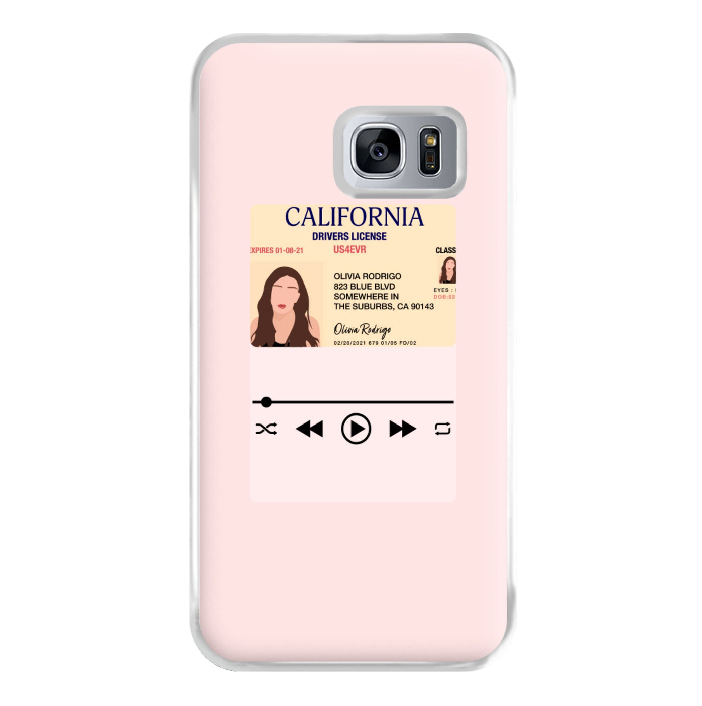 Drivers License - Olivia TikTok Phone Case