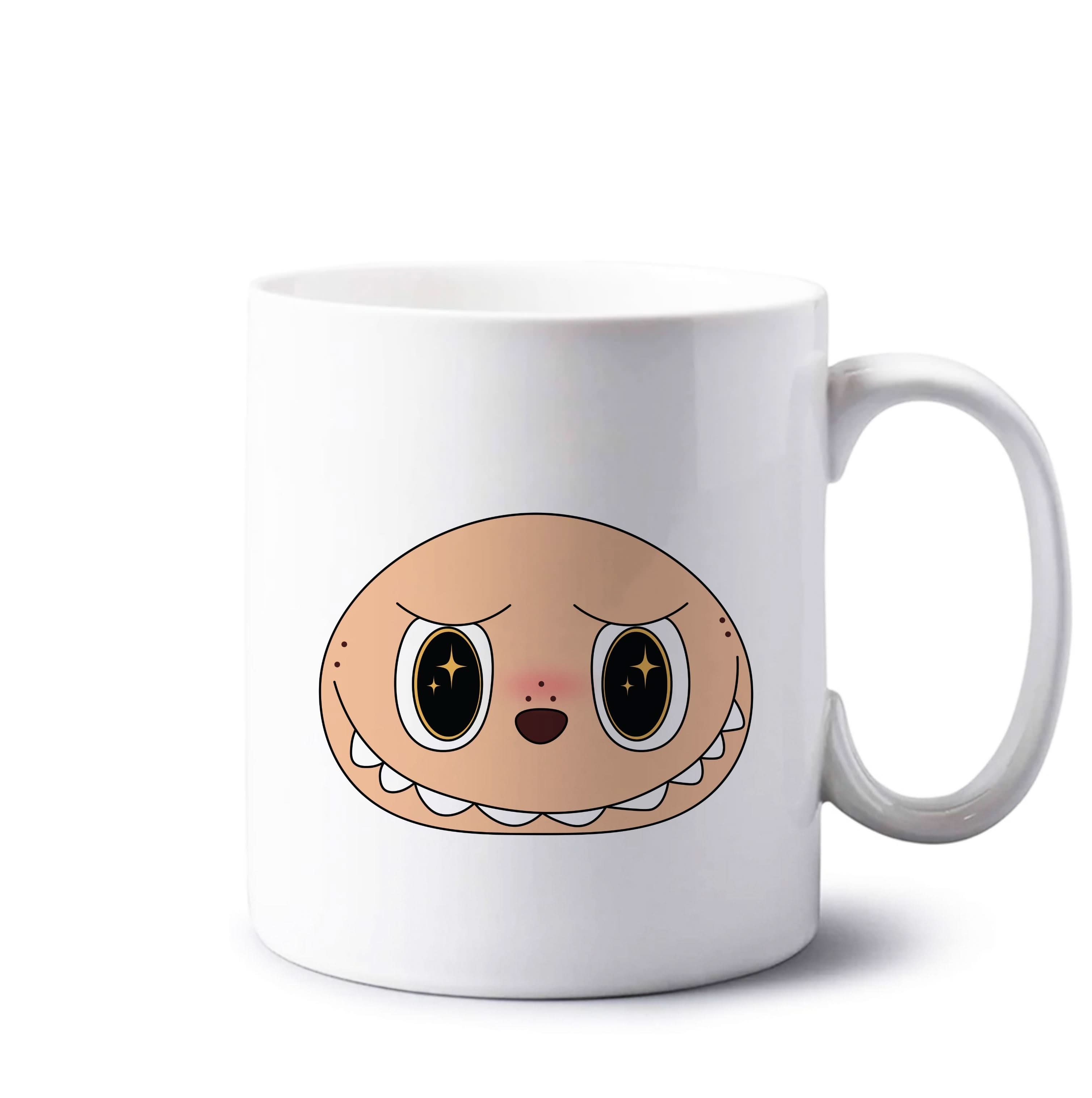 Cute Brown Monster Face Mug