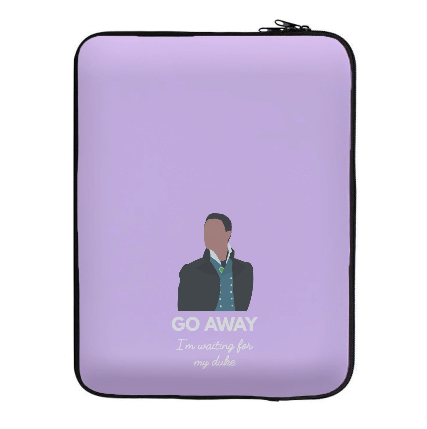 Go Away - Bridgerton Laptop Sleeve