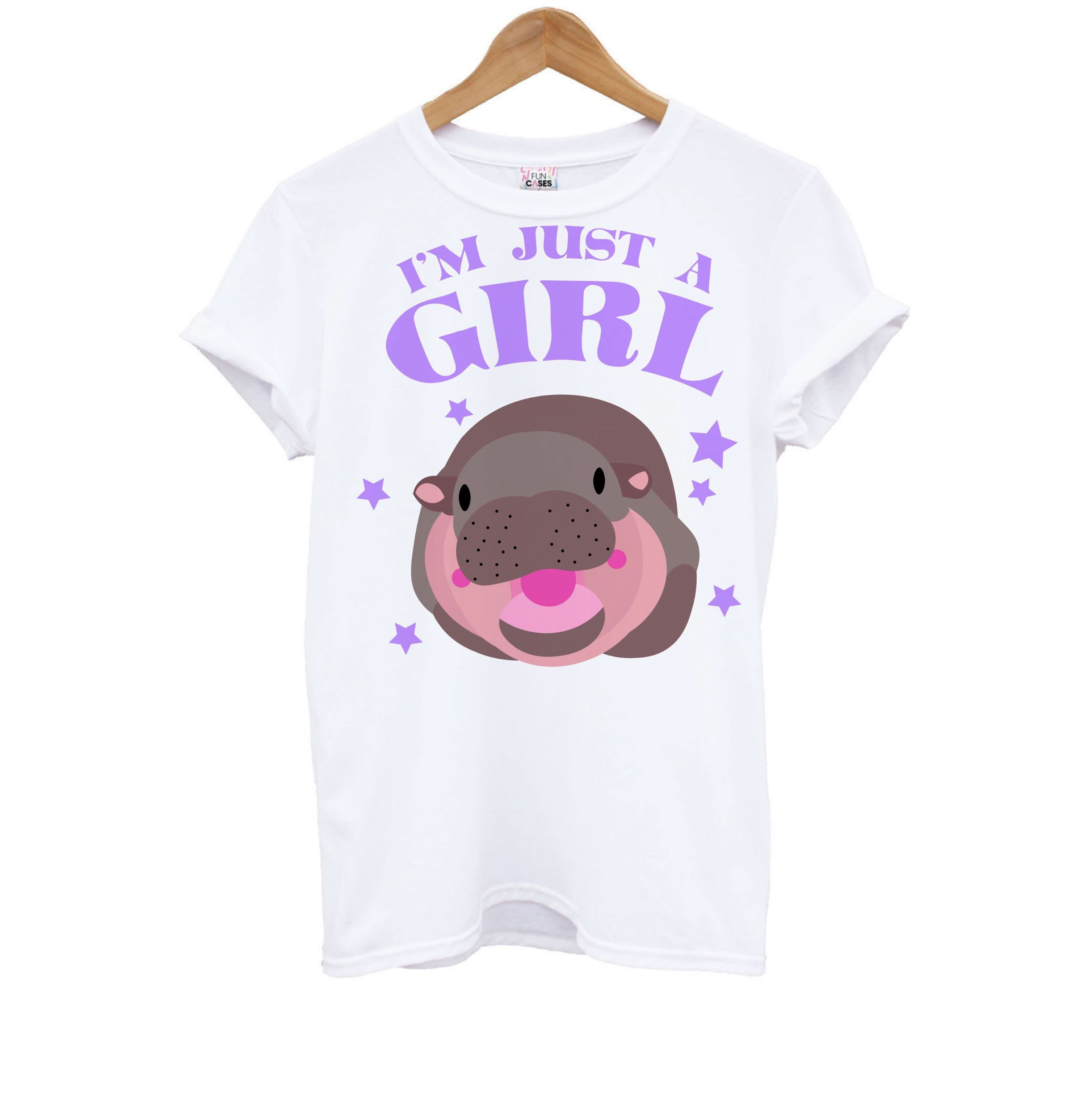 I'm Just A Girl Kids T-Shirt