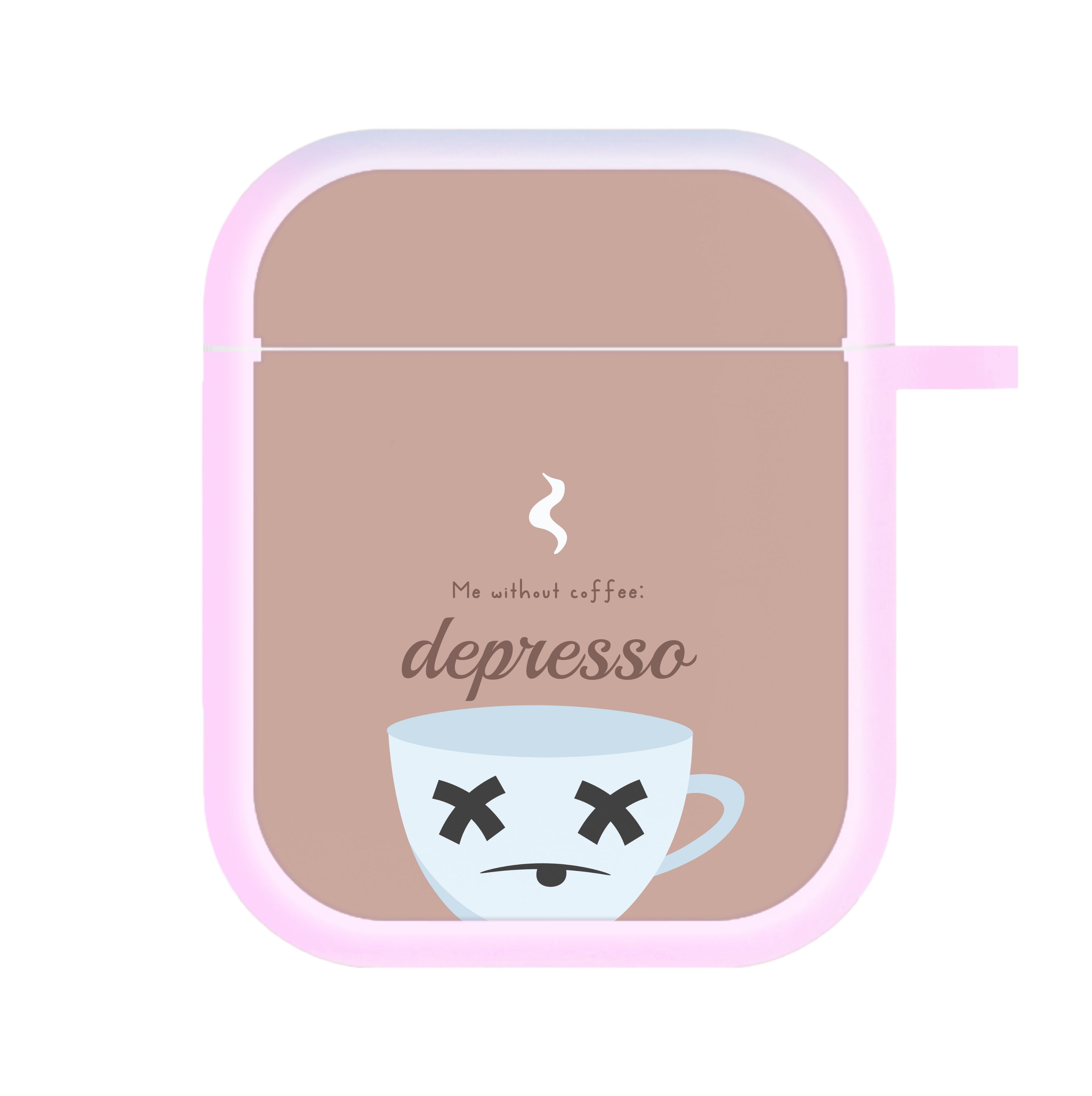 Depresso - Funny Quotes AirPods Case