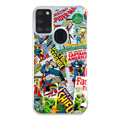 Superhero Comic Comics Pattern Phone Case