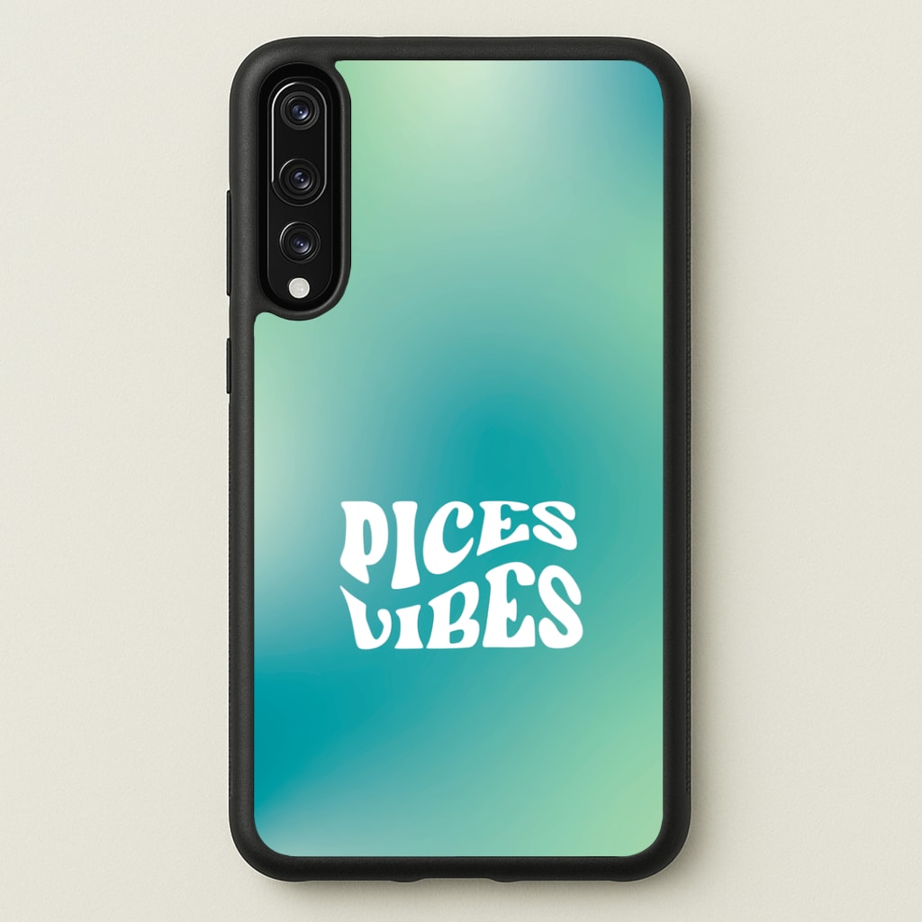 Pices Vibes Gradient Zodiac Huawei P20 Pro Case