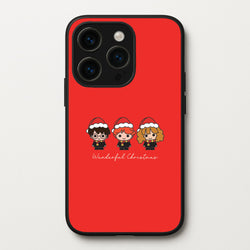 Wizards With Christmas Hats iPhone 14 Pro Case