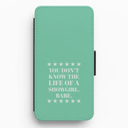 You Don't Know Babe Flip / Wallet Phone Case 1