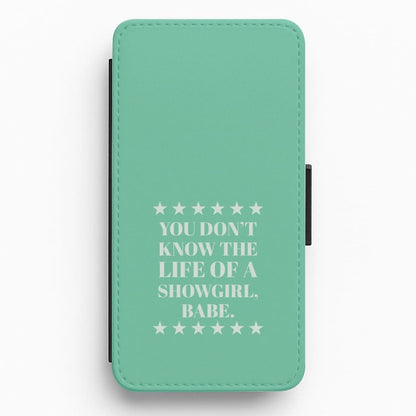 You Don't Know Babe  Flip / Wallet Phone Case