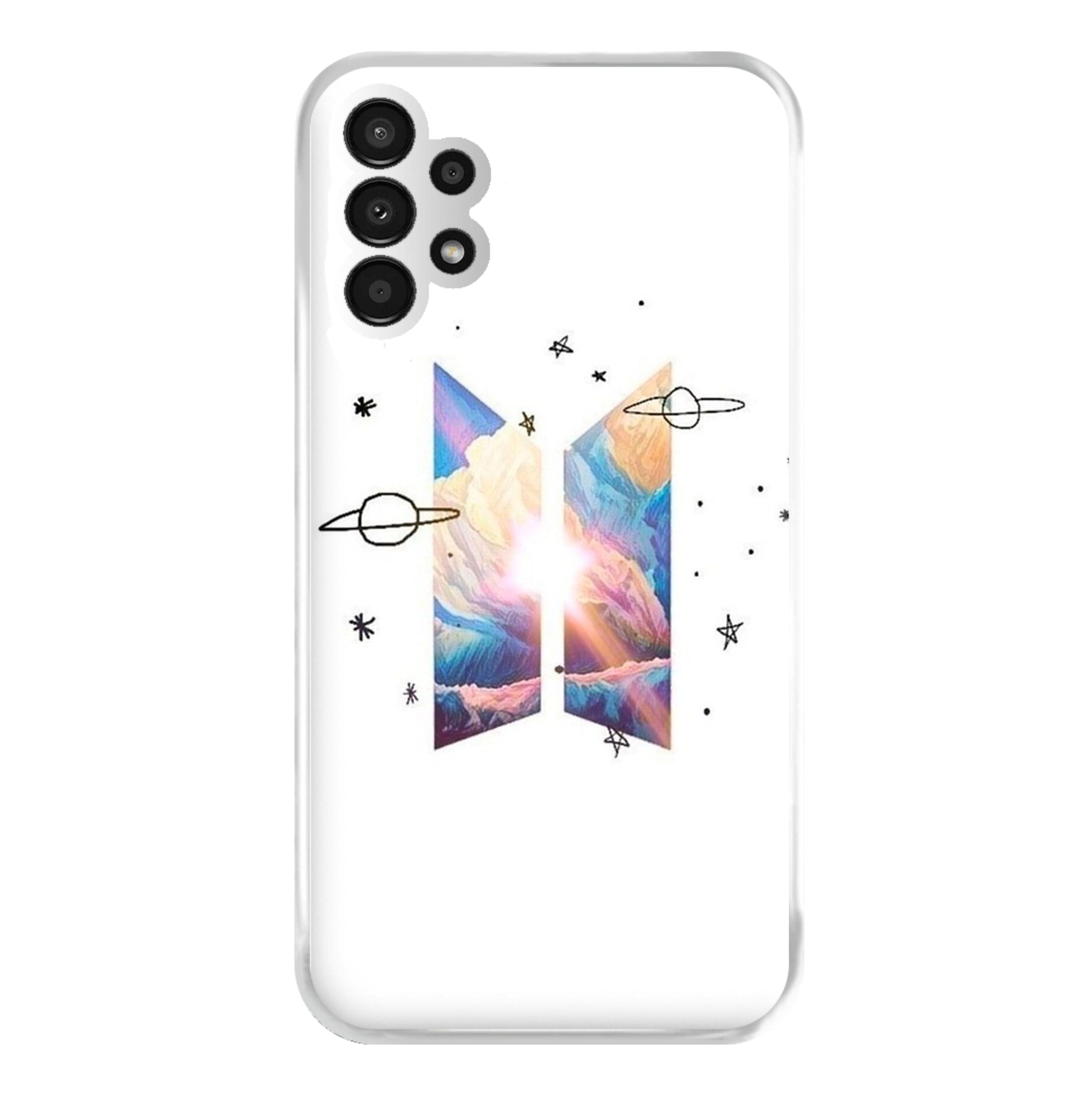 Space K-Pop Band Logo Phone Case